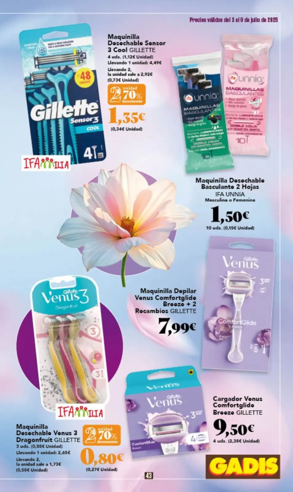 Página 43 en Nuevos precios en GADIS España