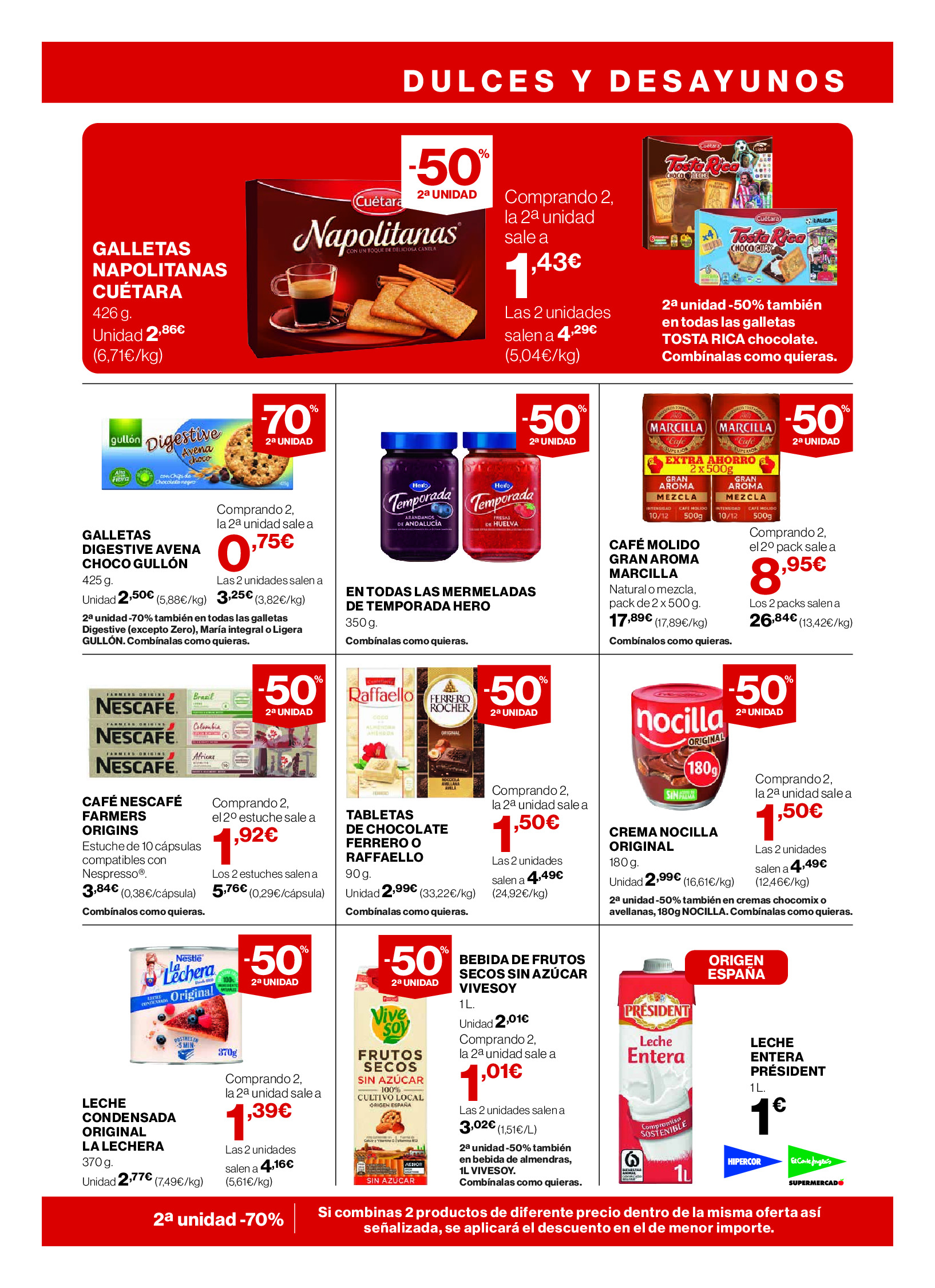 Ofertas de Hipercor España de 3 a 16 julio 2025 Nuestros Mejores Precios