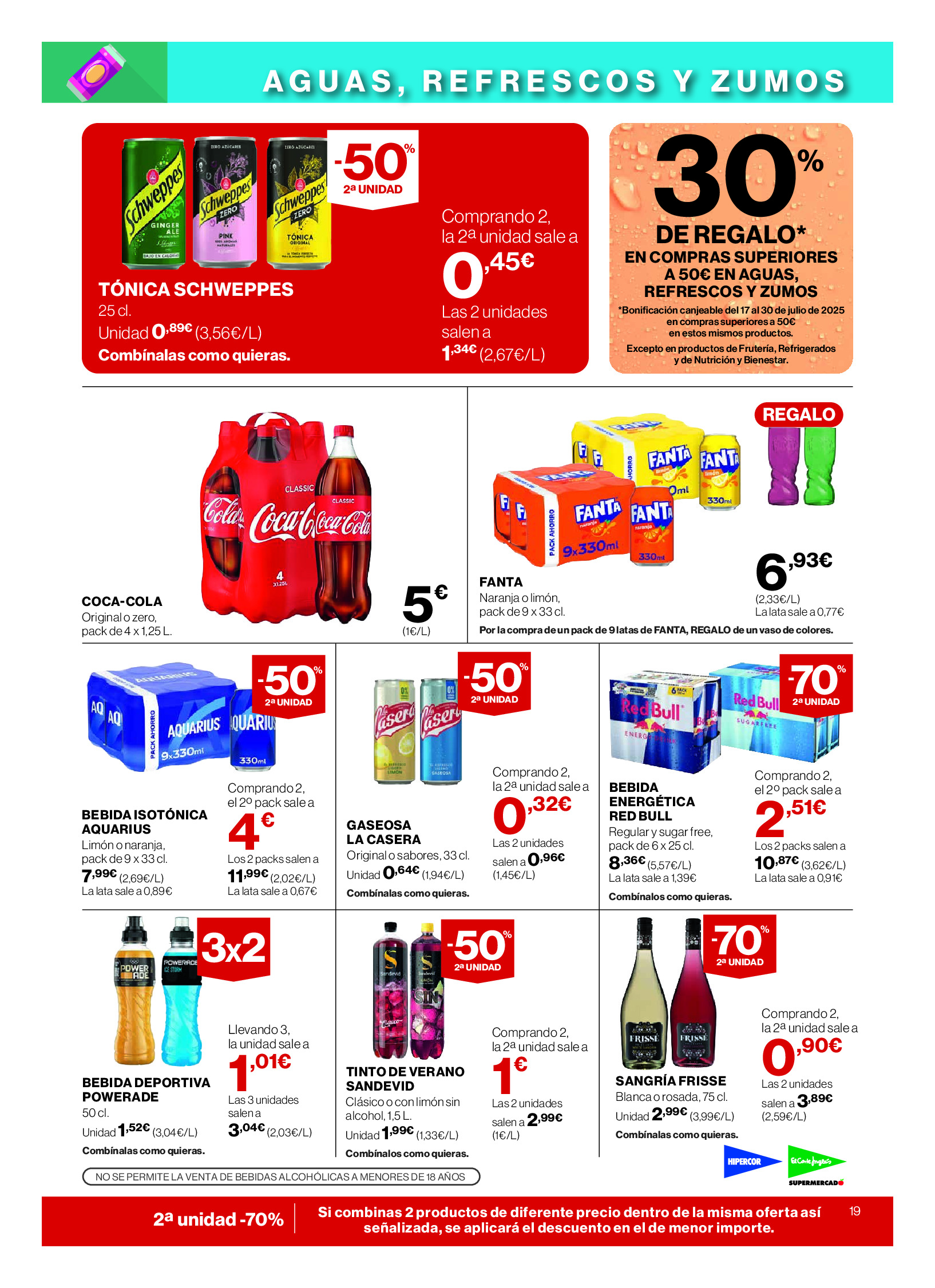 Ofertas de Hipercor España de 3 a 16 julio 2025 Nuestros Mejores Precios