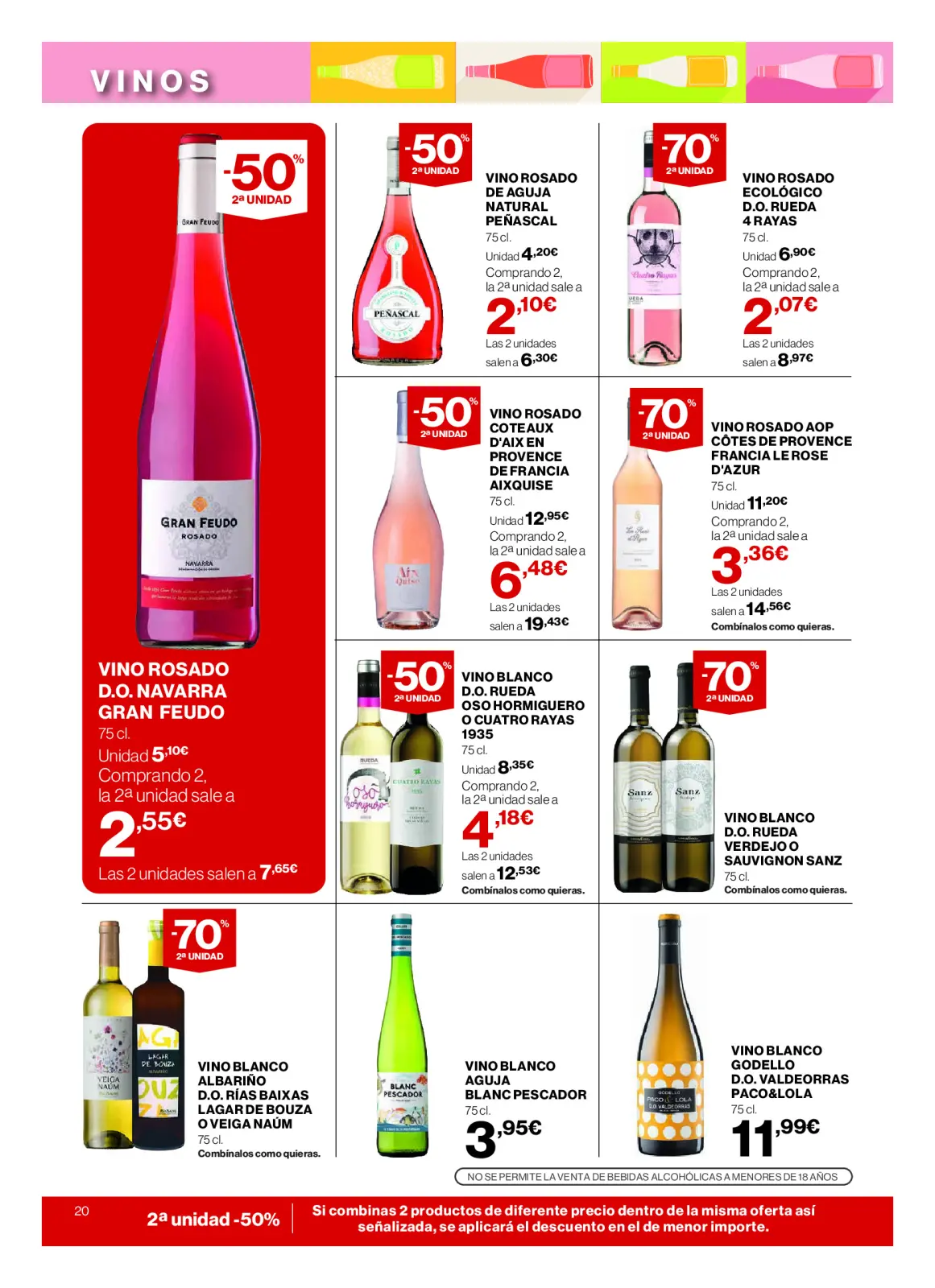 Page 22 dans Nos meilleurs prix chez Hipercor Espagne