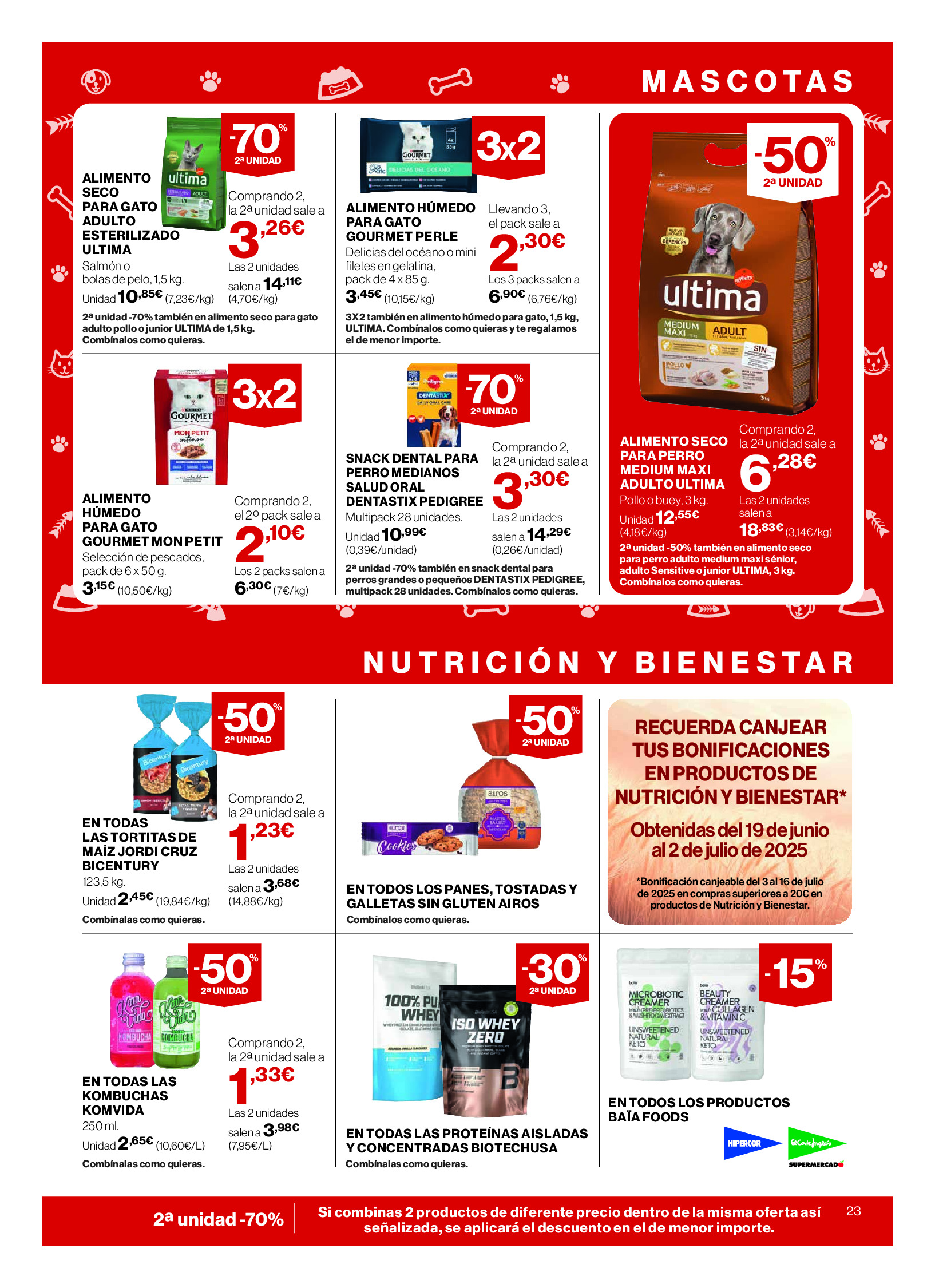Ofertas de Hipercor España de 3 a 16 julio 2025 Nuestros Mejores Precios