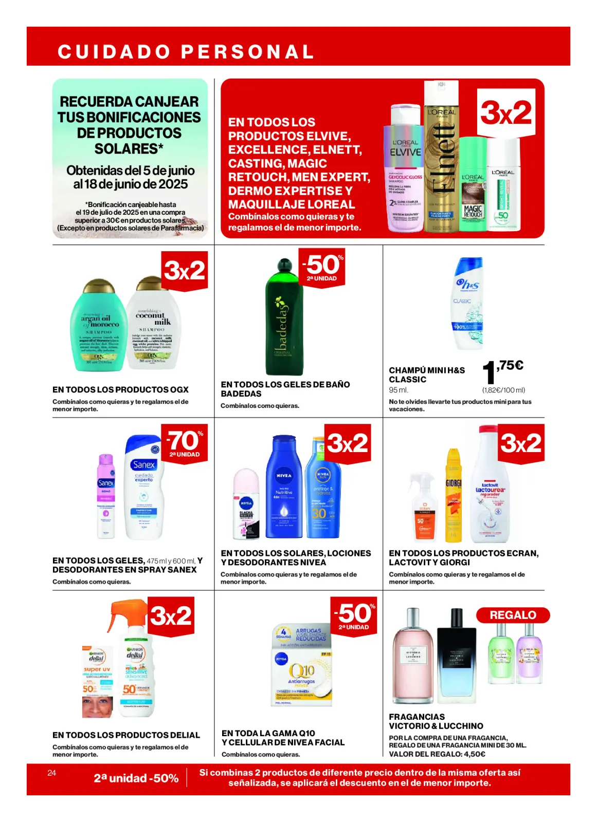 Page 28 dans Nos meilleurs prix chez Hipercor Espagne