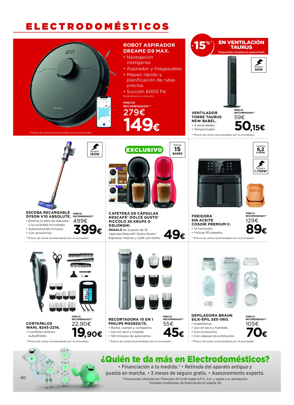 Page 45 dans Nos meilleurs prix chez Hipercor Espagne