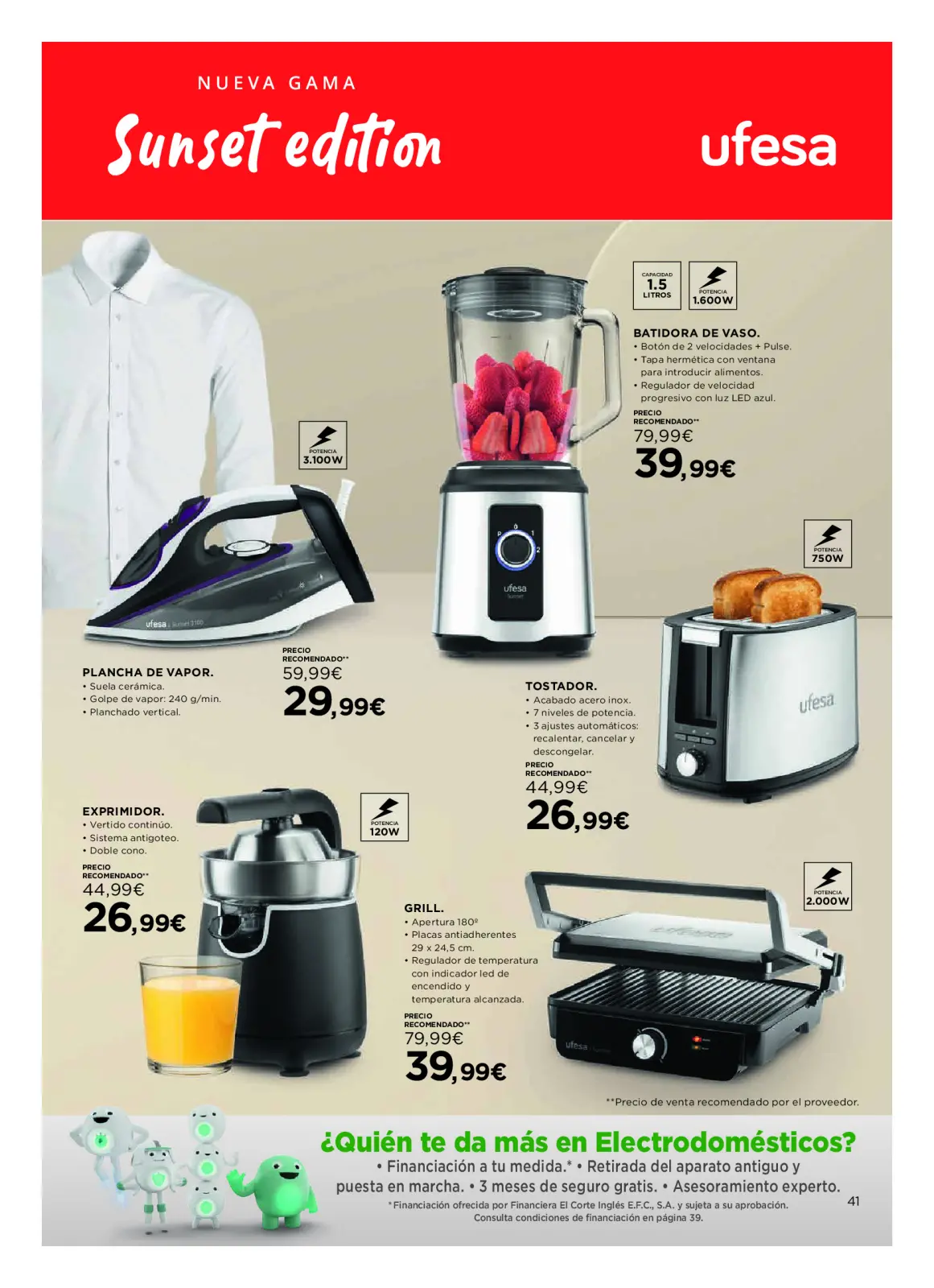 Page 46 dans Nos meilleurs prix chez Hipercor Espagne