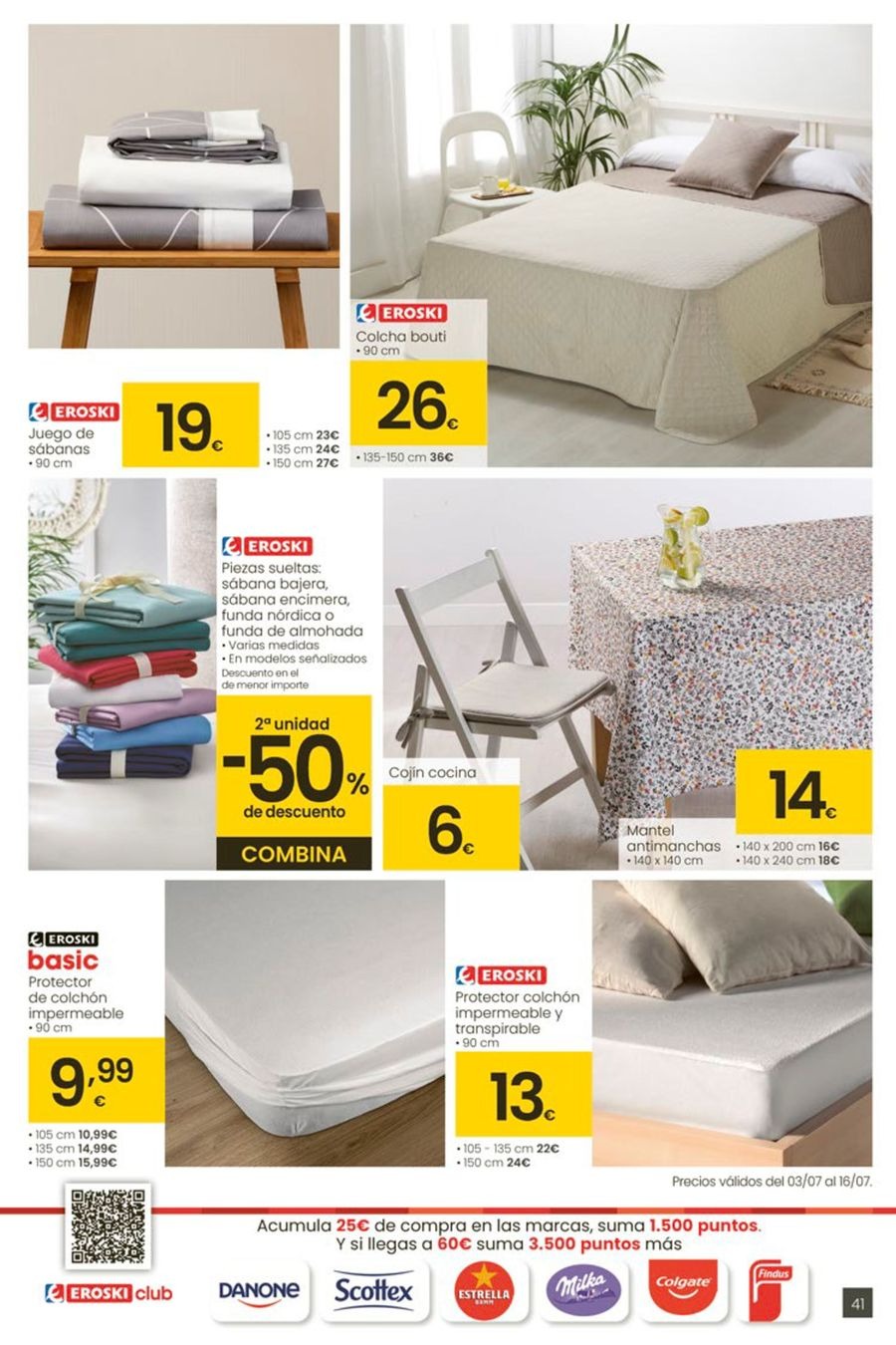 Ofertas de Eroski España de 3 a 15 julio 2025 ¡Ofertones para conquistarte!