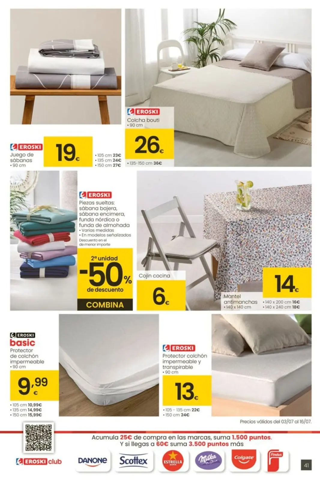 Page 41 dans Des offres pour vous séduire ! chez Eroski Espagne