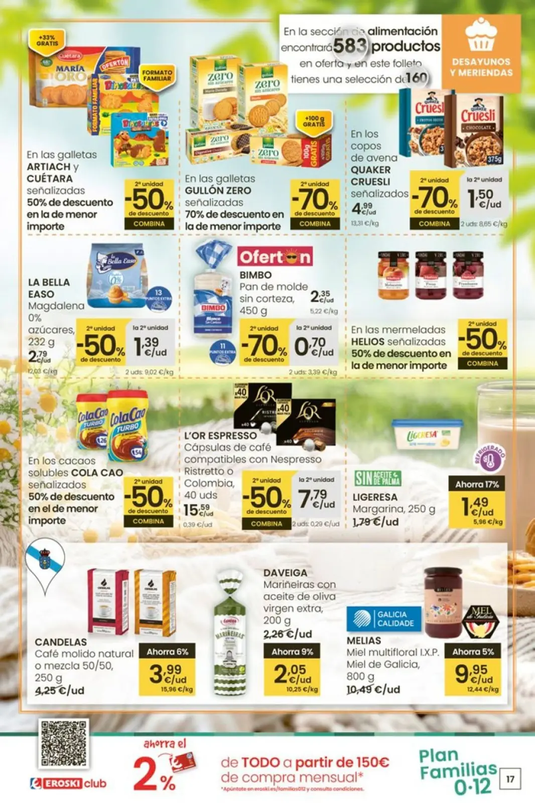 Page 17 dans Des offres pour vous séduire ! chez Eroski Espagne