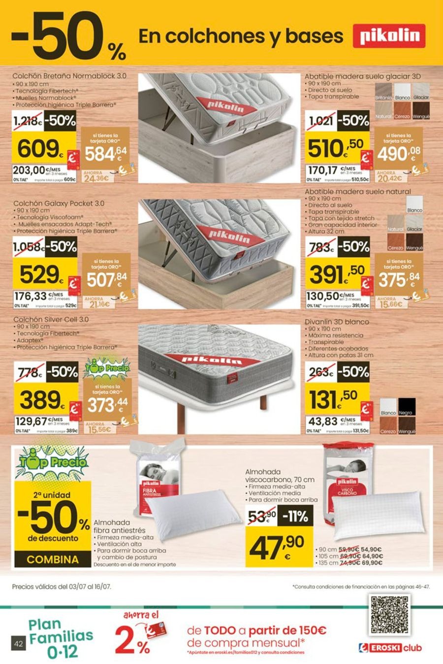 Ofertas de Eroski España de 3 a 15 julio 2025 ¡Ofertones para conquistarte!