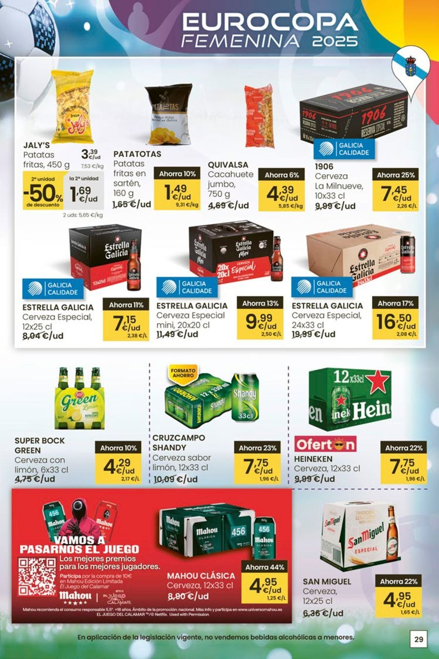 Ofertas de Eroski España de 3 a 15 julio 2025 ¡Ofertones para conquistarte!