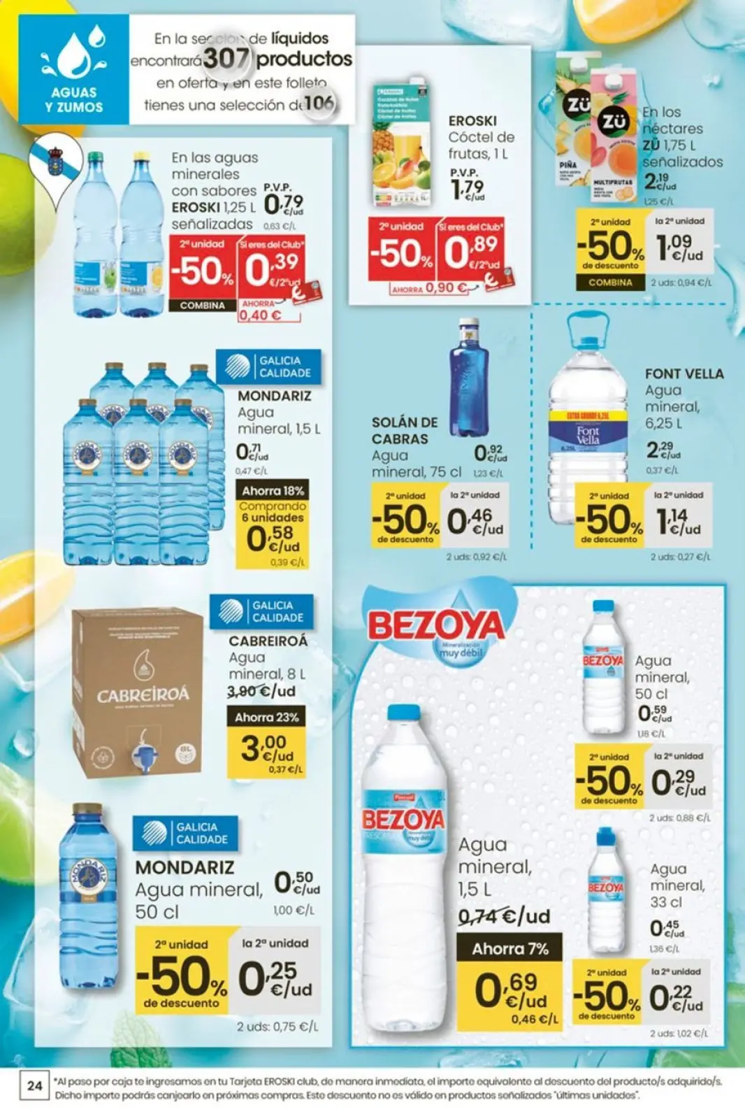 Page 24 dans Des offres pour vous séduire ! chez Eroski Espagne