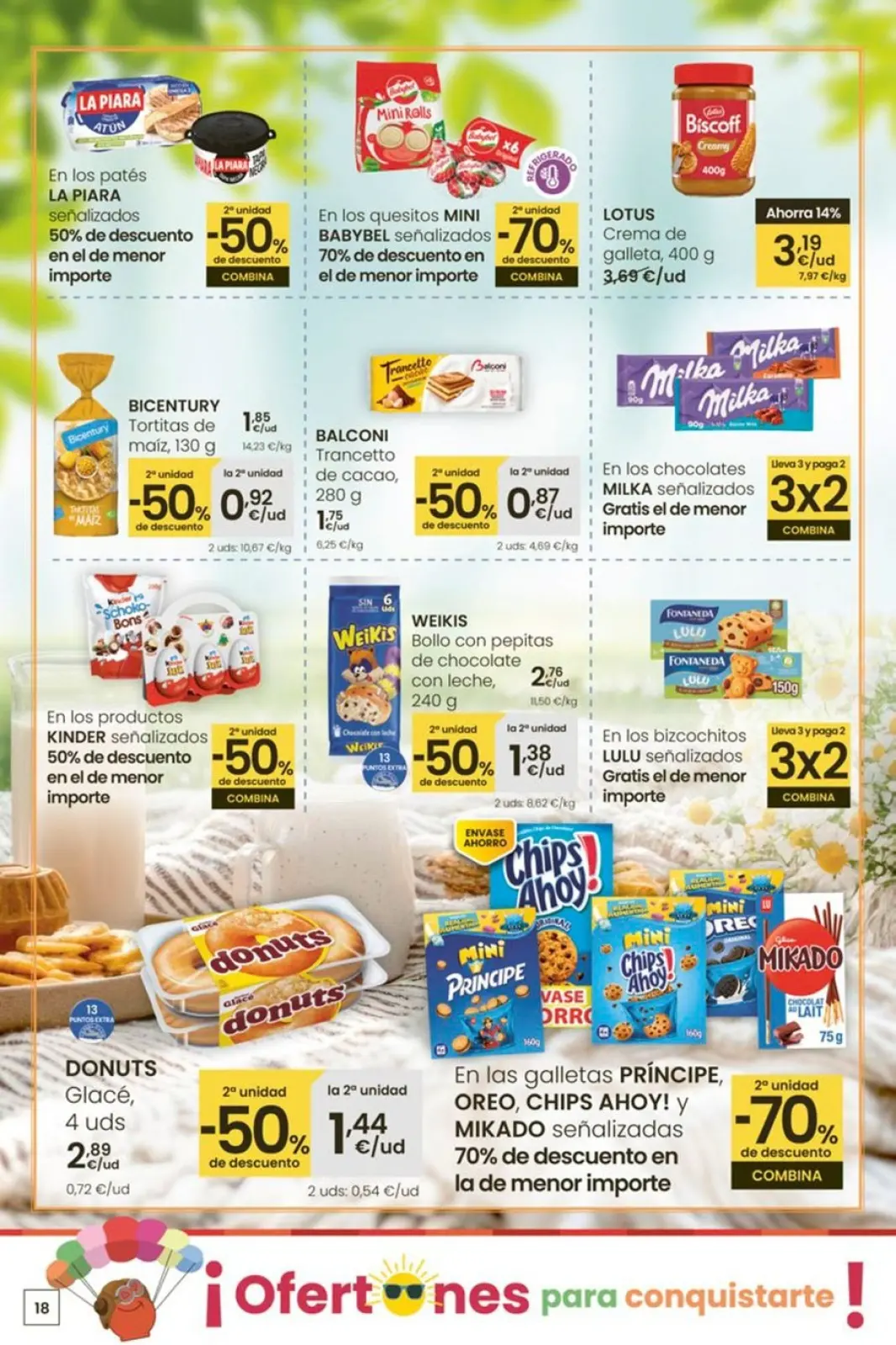 Page 18 dans Des offres pour vous séduire ! chez Eroski Espagne