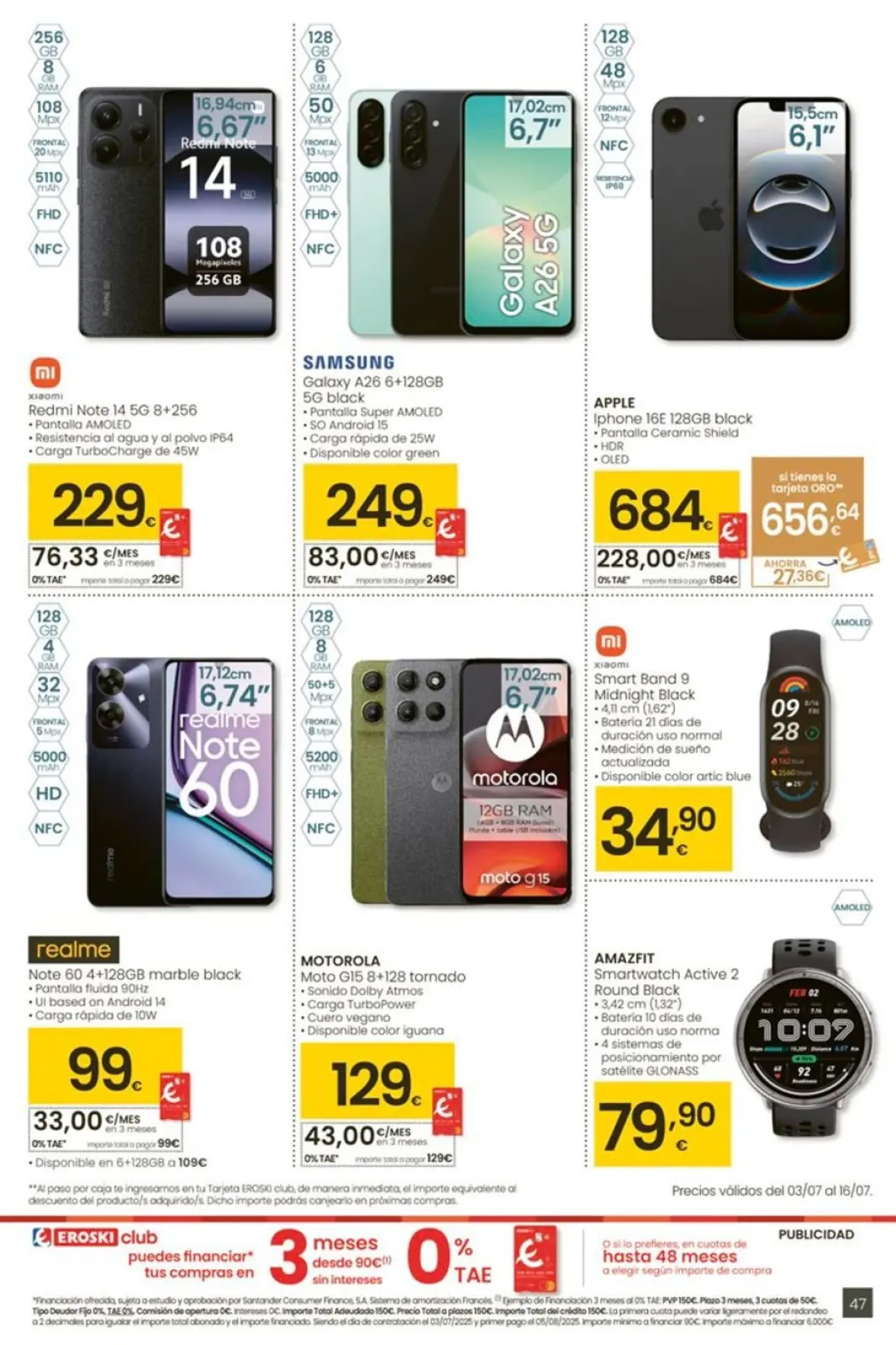 Page 47 dans Des offres pour vous séduire ! chez Eroski Espagne