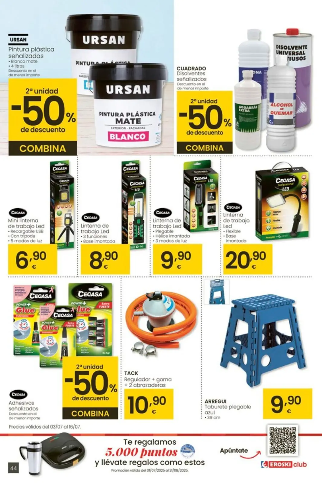 Page 44 dans Des offres pour vous séduire ! chez Eroski Espagne