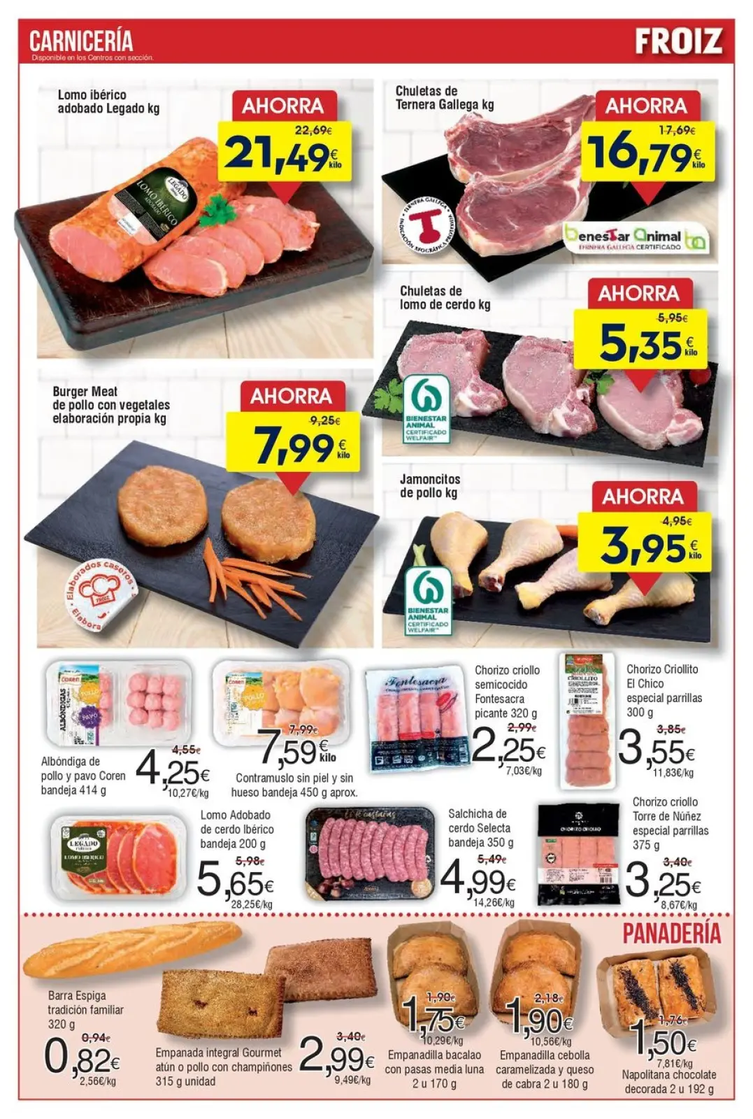 Página 3 en Nuevas ofertas en Froiz España