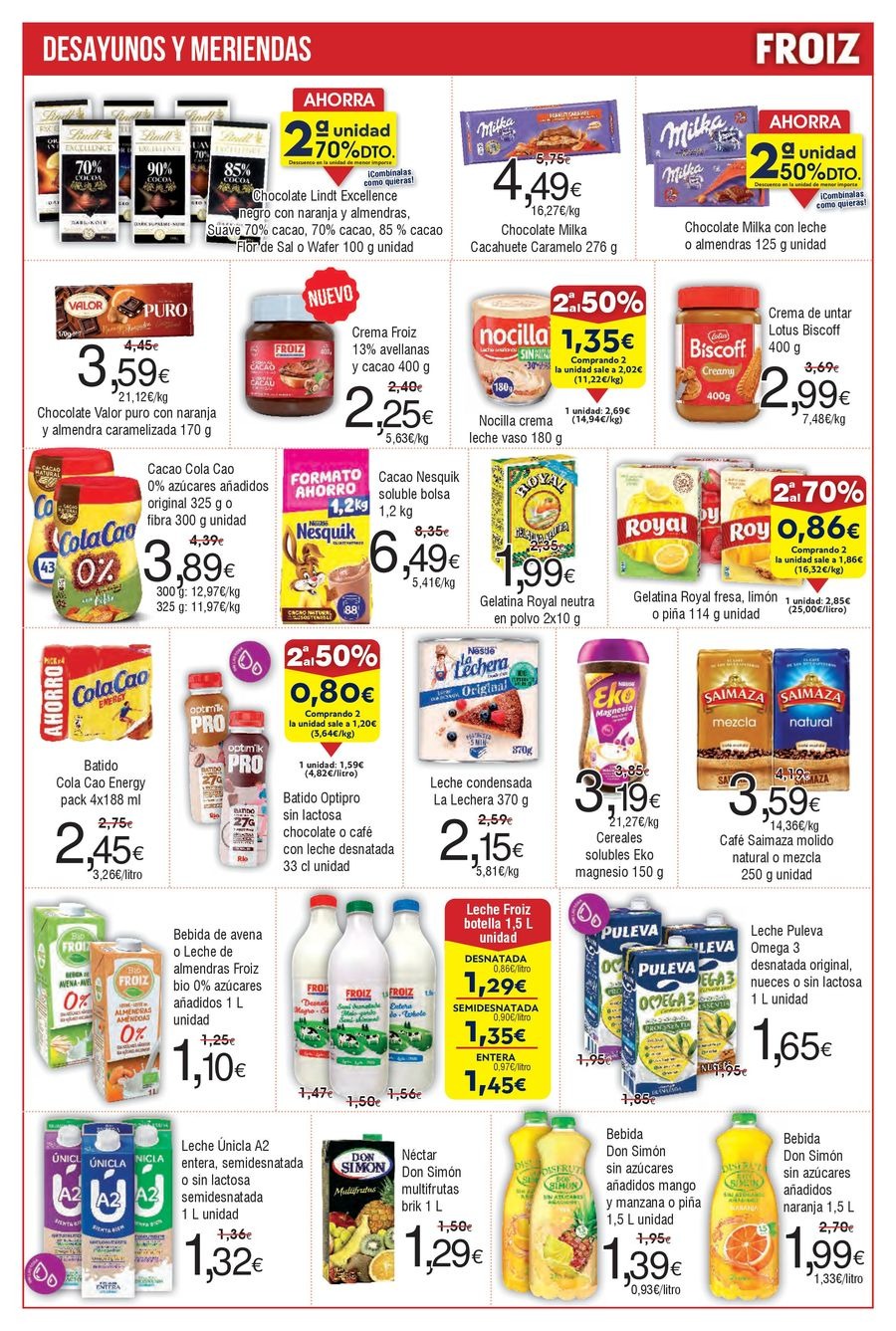 Froiz Spain Offers from 1 to 21 July 2025 New Deals