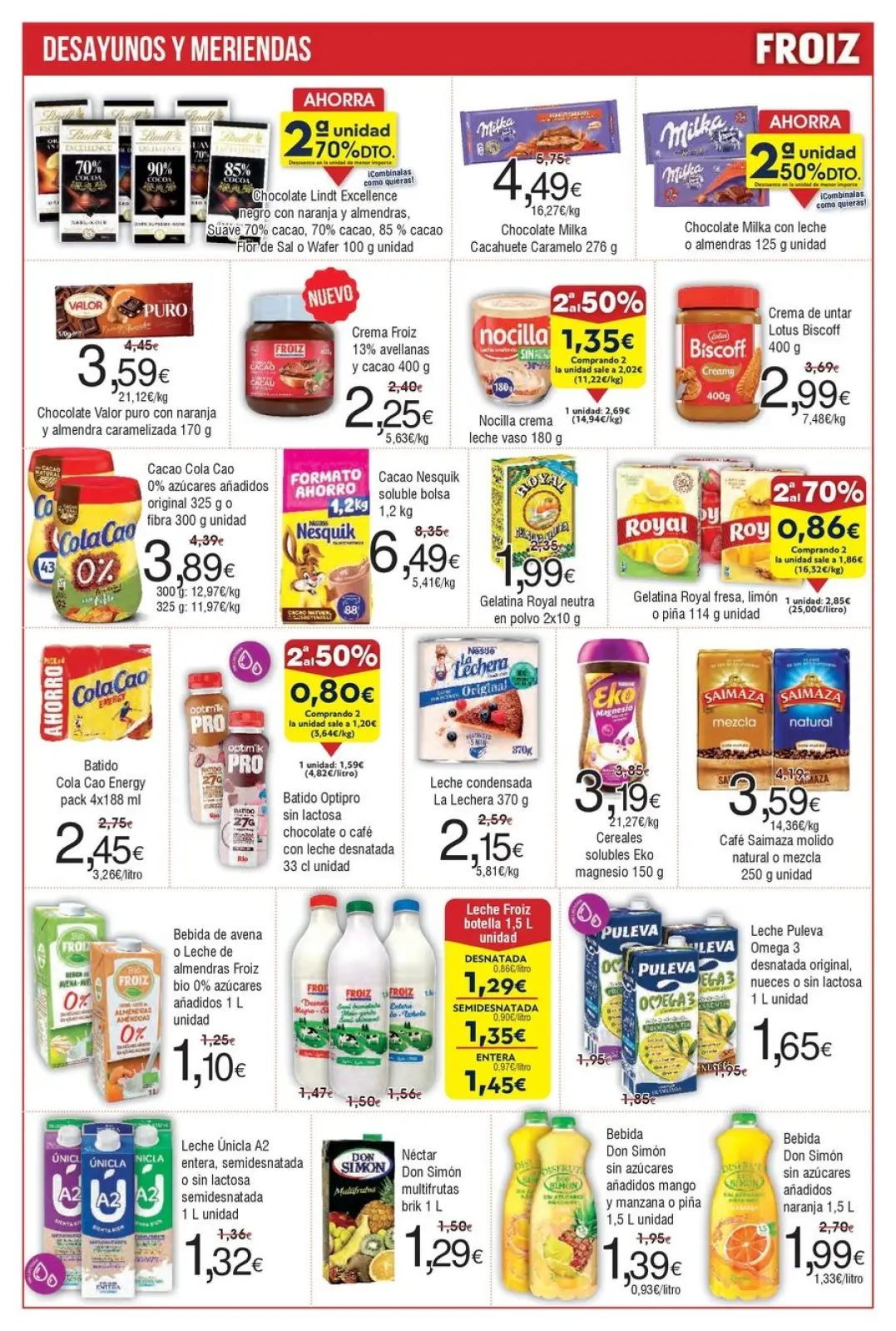 Página 12 en Nuevas ofertas en Froiz España