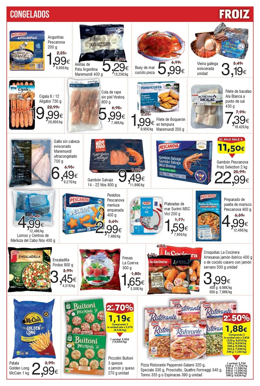 Froiz Spain Offers from 1 to 21 July 2025 New Deals