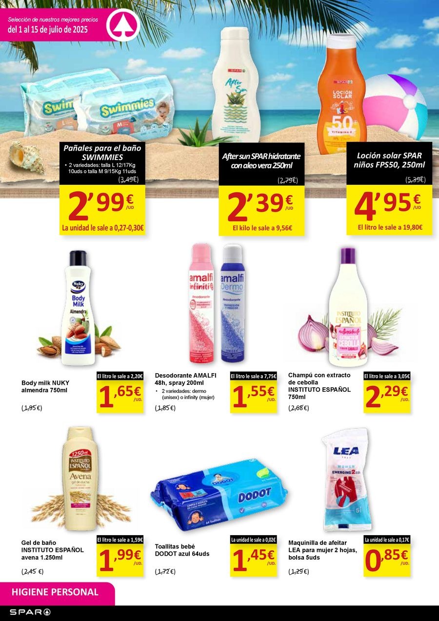 SPAR Spain Offers from 1 to 15 July 2025 New Deals