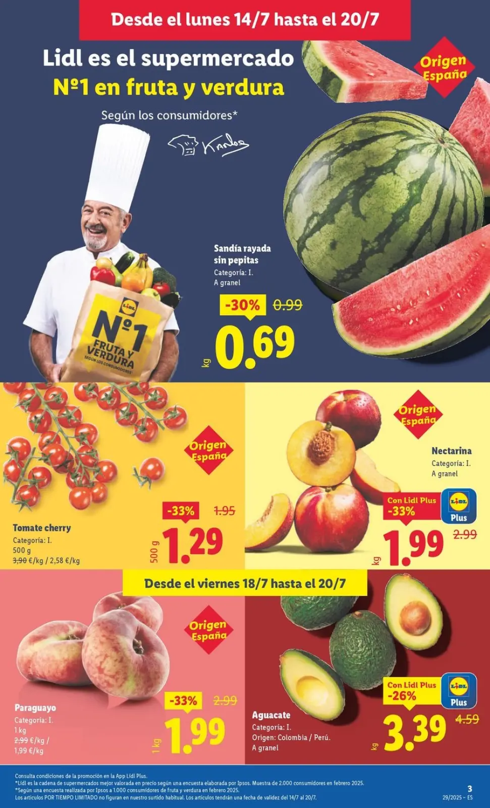 Page 3 dans Offres hebdomadaires chez Lidl Espagne