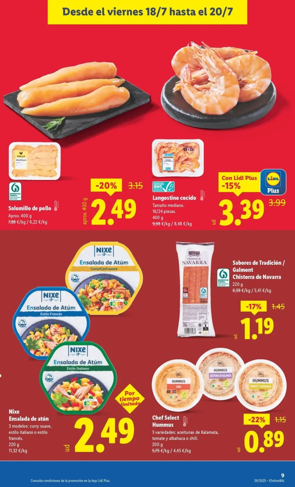 Page 15 dans Offres hebdomadaires chez Lidl Espagne