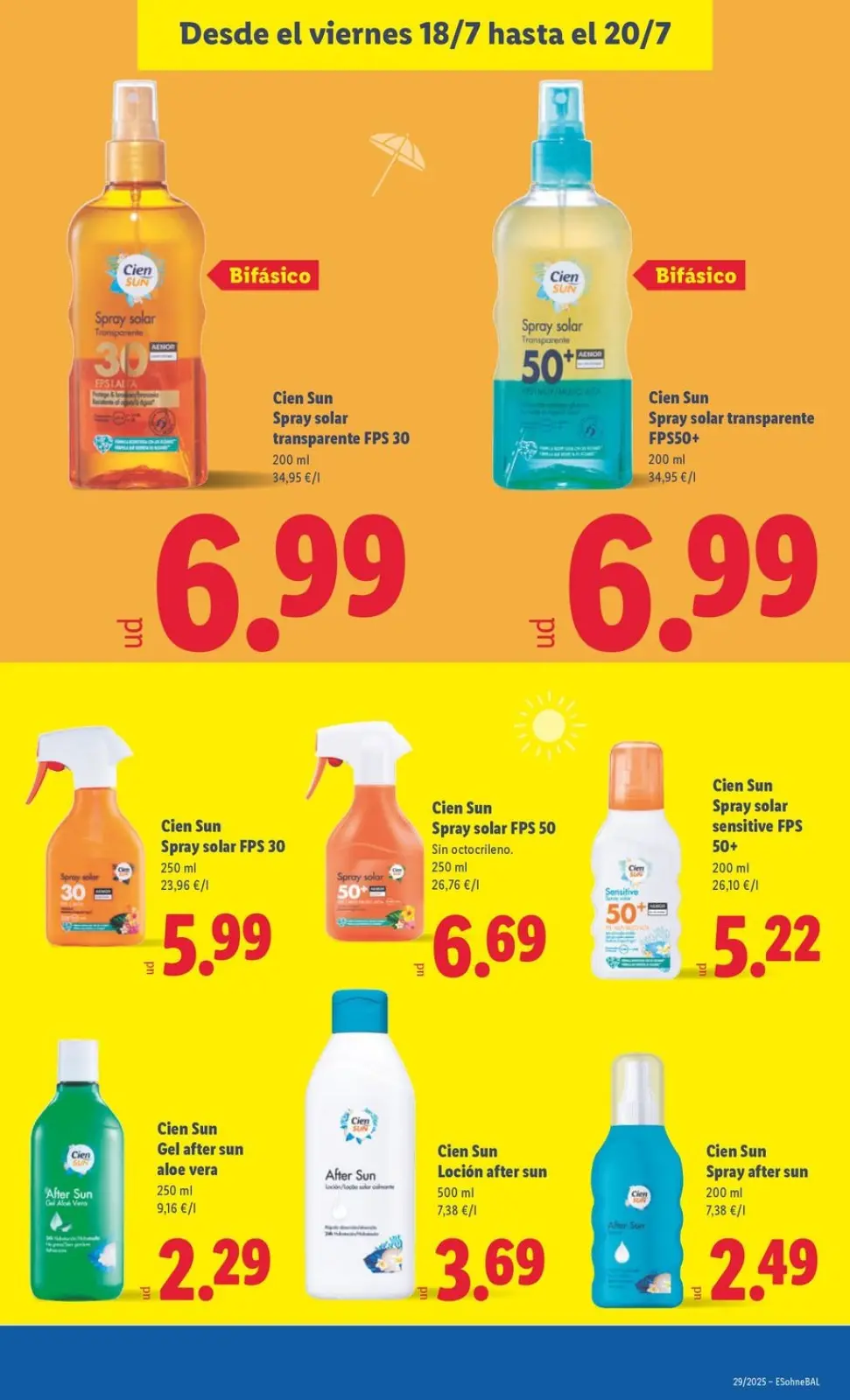 Page 29 dans Offres hebdomadaires chez Lidl Espagne