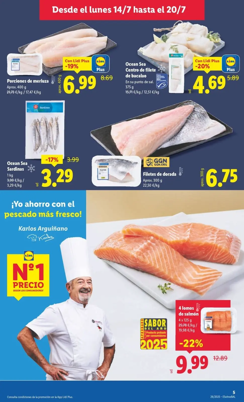 Page 5 dans Offres hebdomadaires chez Lidl Espagne