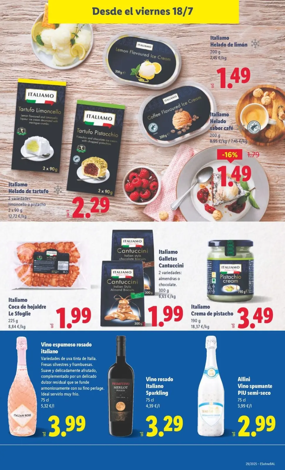 Page 25 dans Offres hebdomadaires chez Lidl Espagne