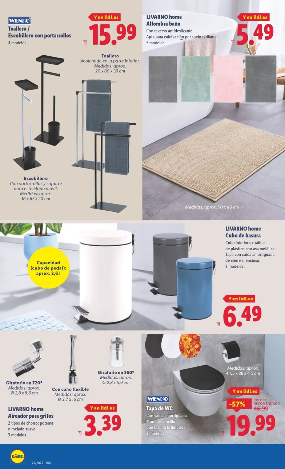 Page 16 dans Offres du bazar chez Lidl Espagne