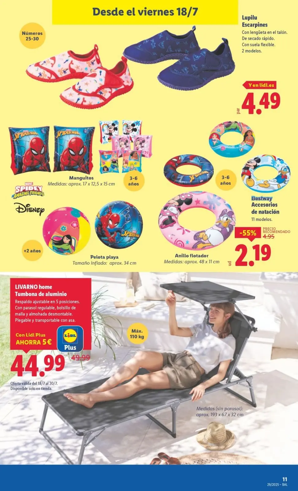 Page 21 dans Offres du bazar chez Lidl Espagne