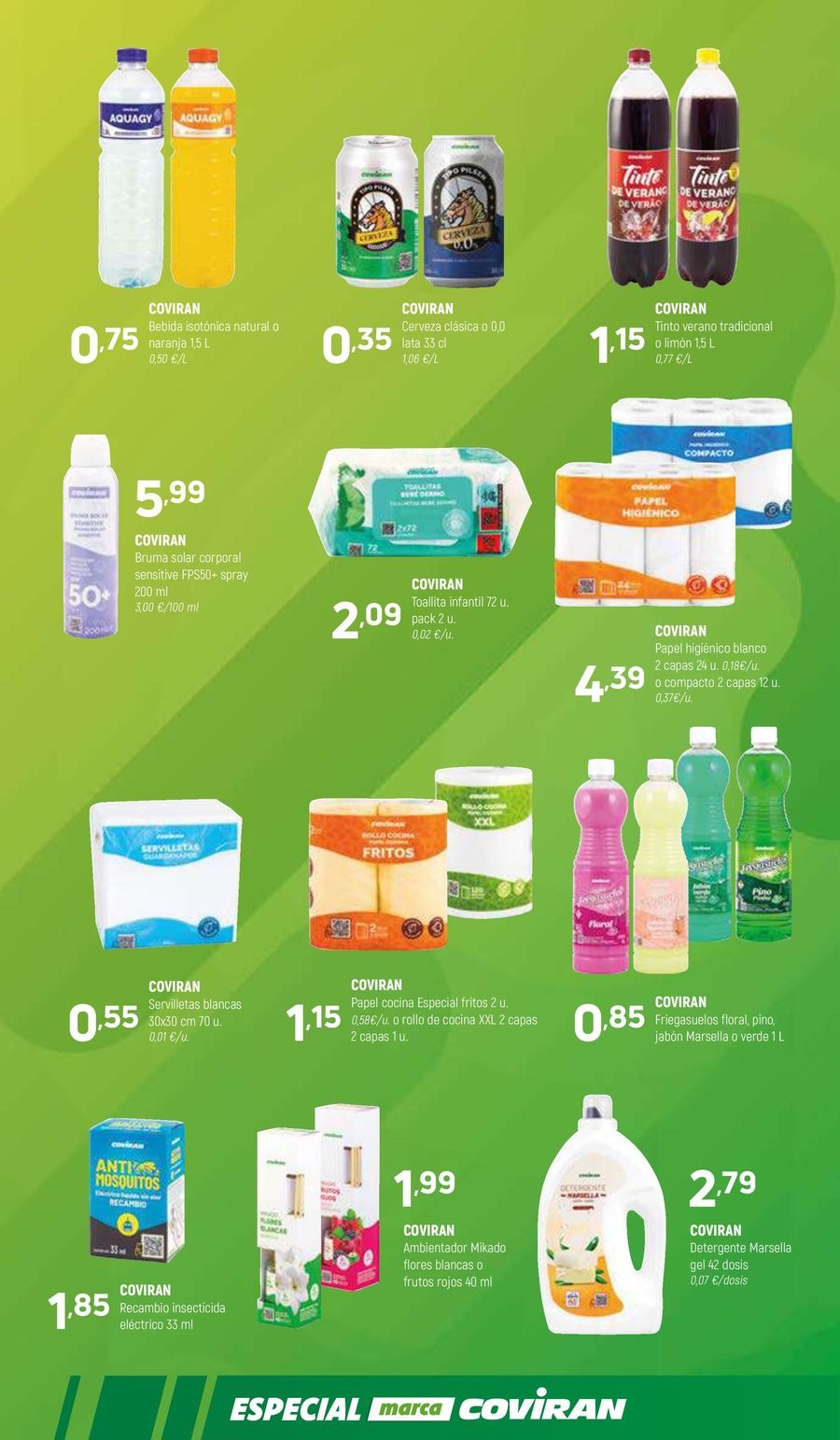 Ofertas de Coviran España de 29 julio a 9 agosto 2025 Ofertas semanales