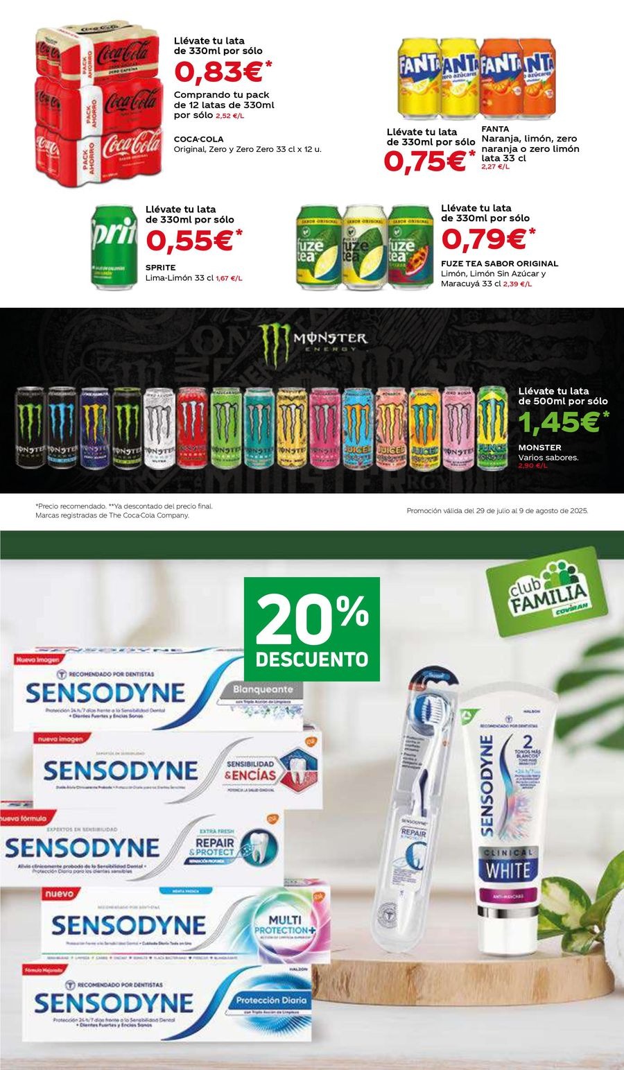 Ofertas de Coviran España de 29 julio a 9 agosto 2025 Ofertas semanales