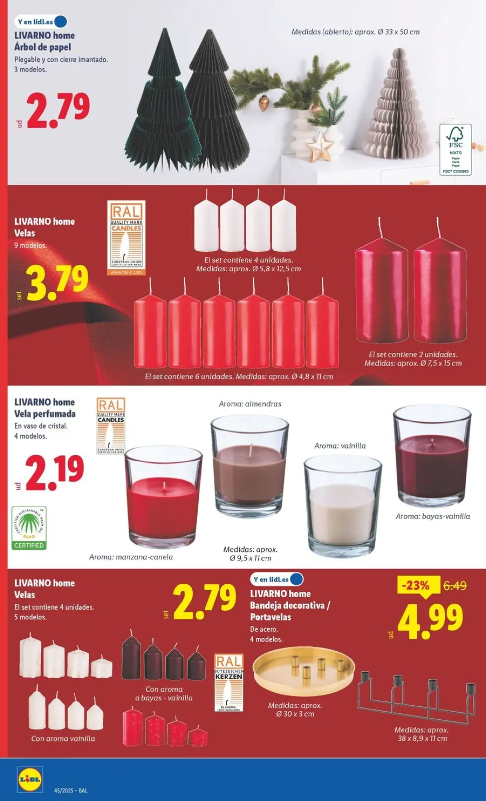 Page 24 dans Offres du bazar chez Lidl Espagne