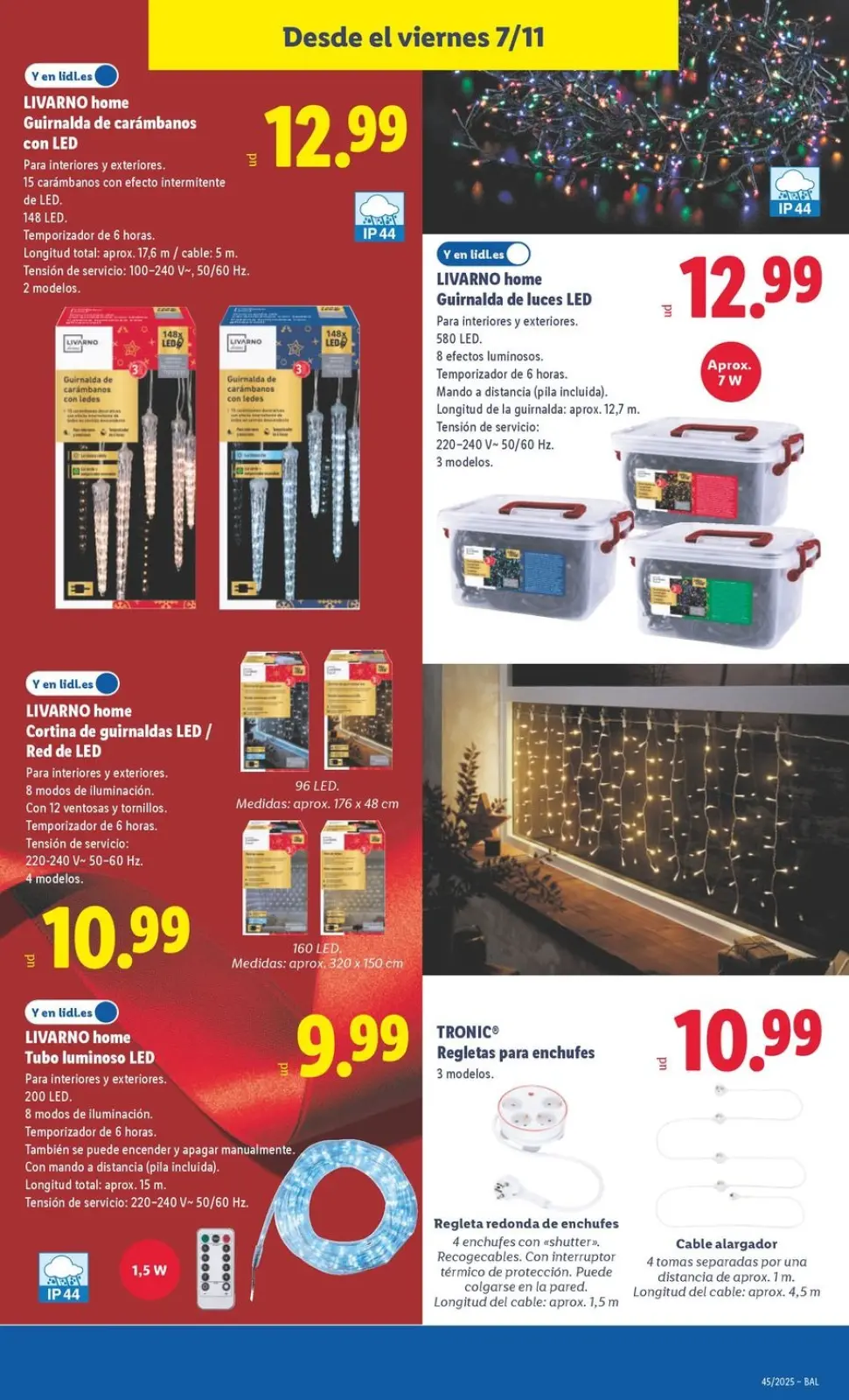 Page 25 dans Offres du bazar chez Lidl Espagne
