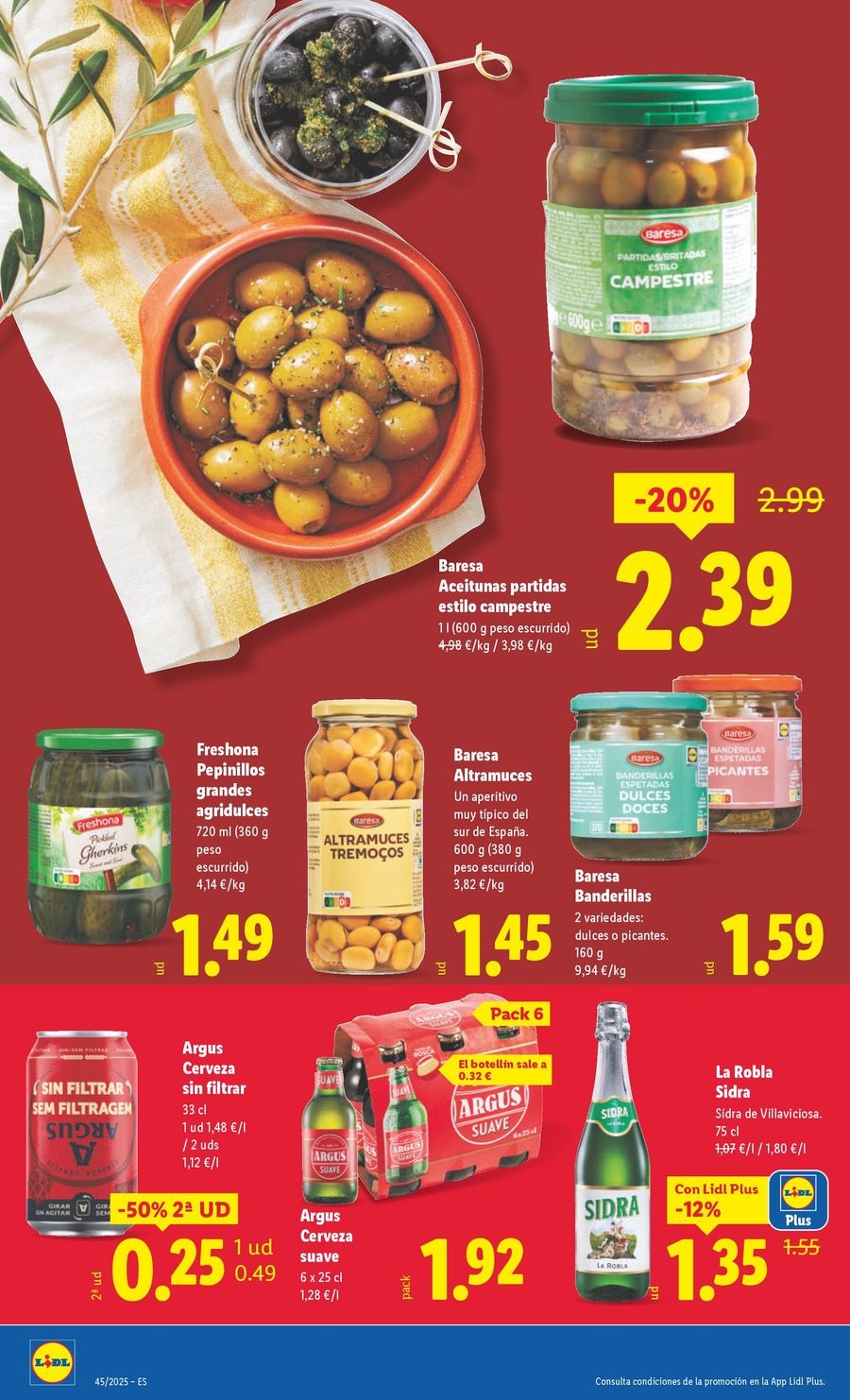 Lidl Spain Offers from 3 to 9 November 2025 Weekly offers