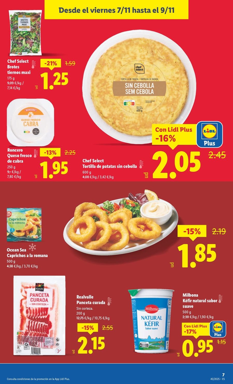 Lidl Spain Offers from 3 to 9 November 2025 Weekly offers