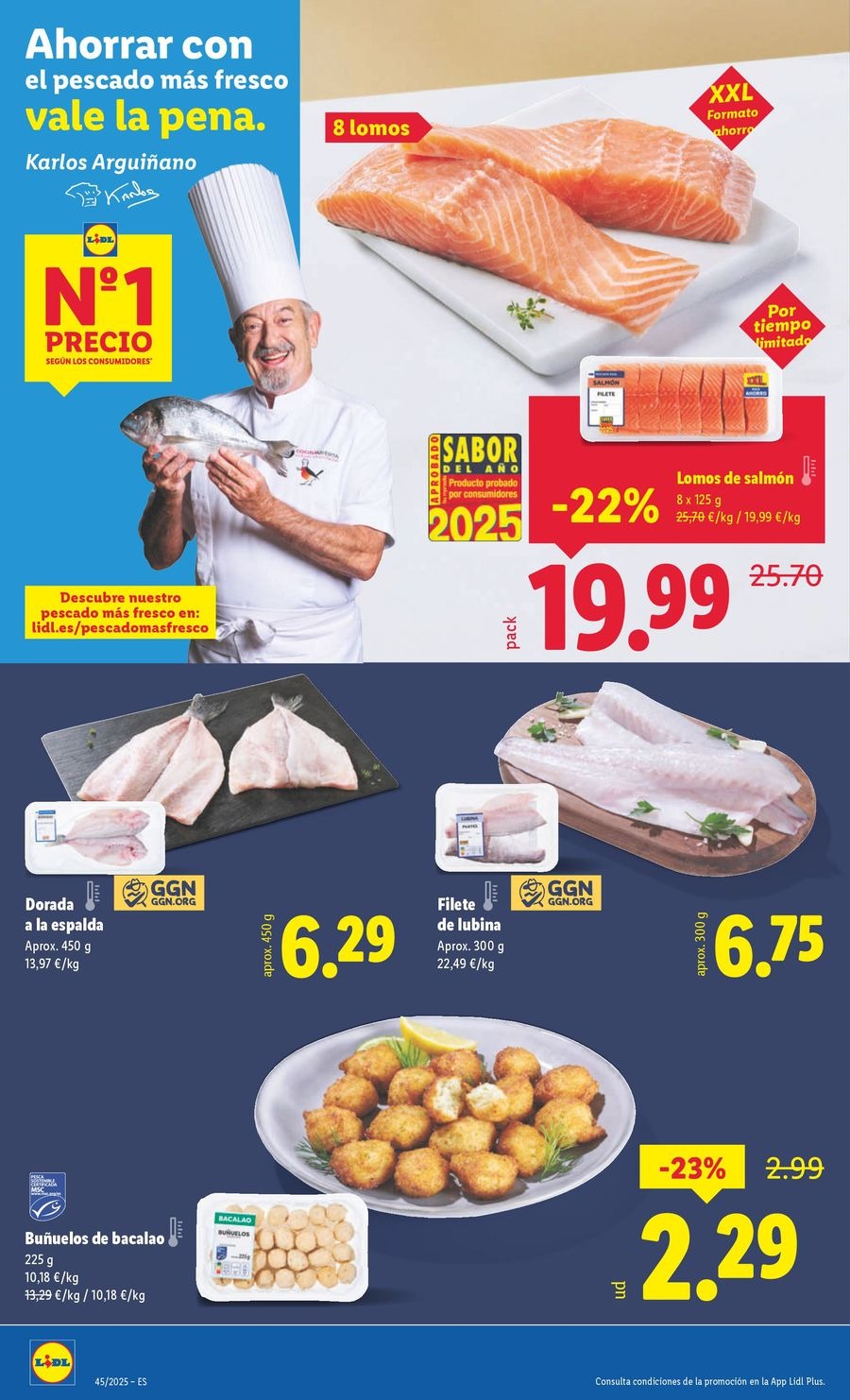 Lidl Spain Offers from 3 to 9 November 2025 Weekly offers