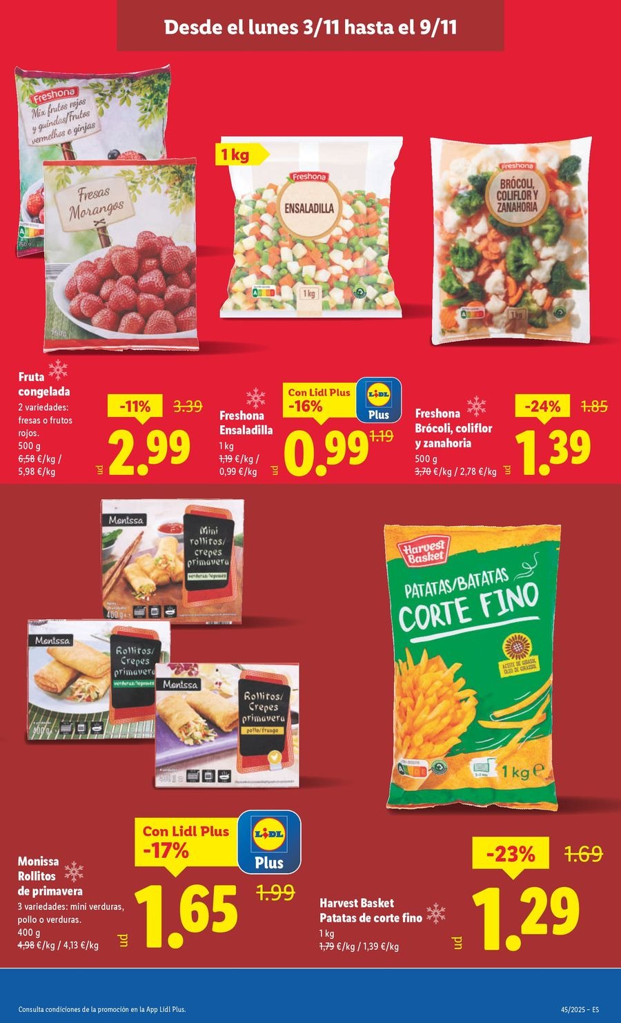 Lidl Spain Offers from 3 to 9 November 2025 Weekly offers
