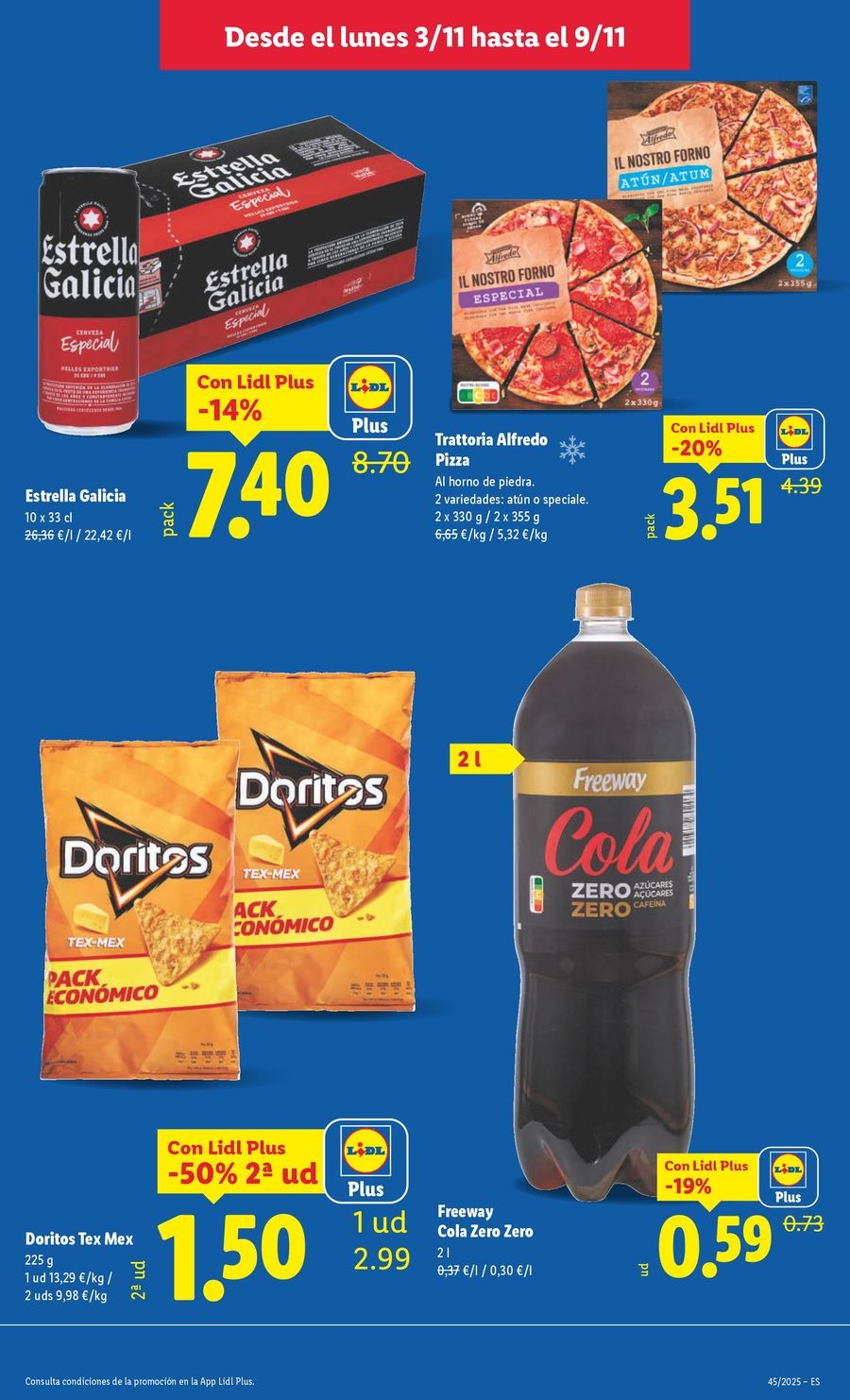 Lidl Spain Offers from 3 to 9 November 2025 Weekly offers