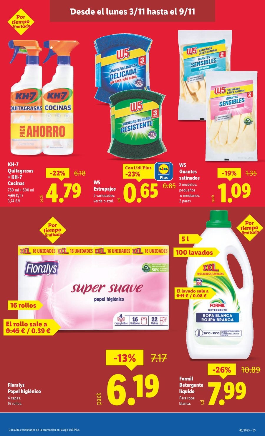 Lidl Spain Offers from 3 to 9 November 2025 Weekly offers