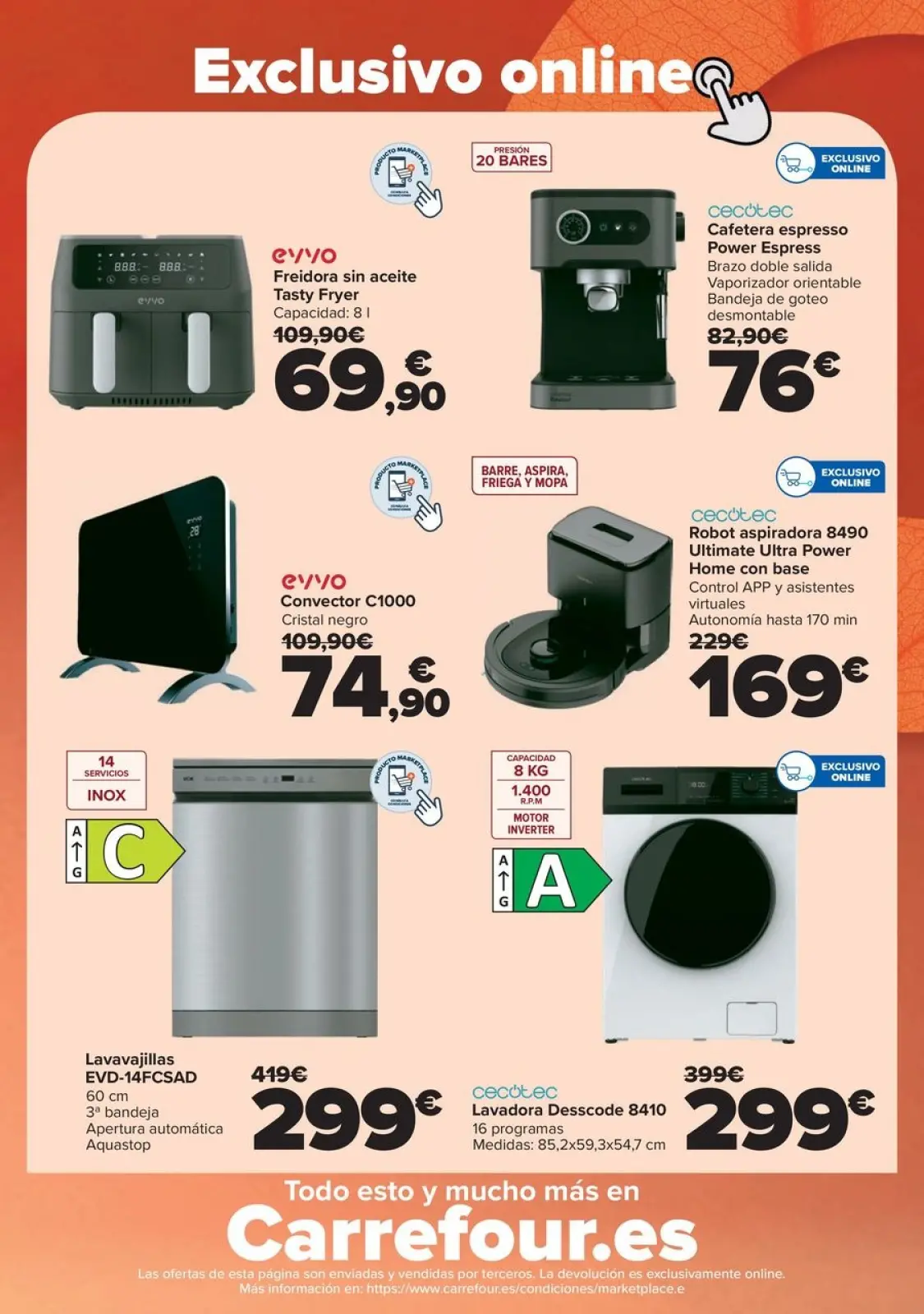 صفحة 11 ضمن عروض متنوعة على الإلكترونيات في كارفور إسبانيا