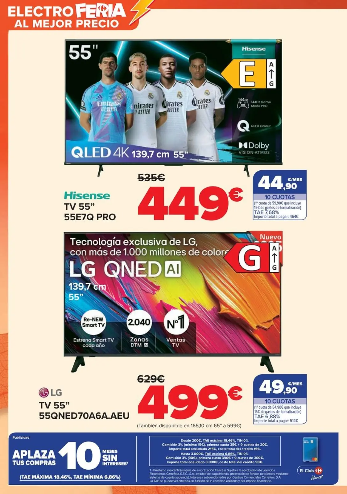 صفحة 4 ضمن عروض متنوعة على الإلكترونيات في كارفور إسبانيا