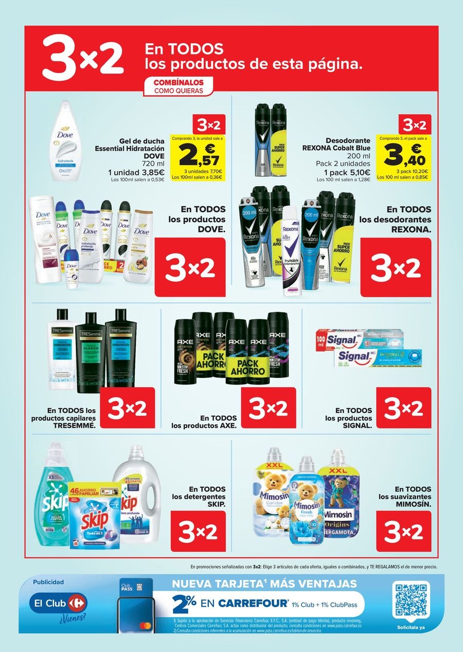 Carrefour Spain Offers from 28 October to 13 November 2025 50% OFF RETURNS + 3x2 Offers