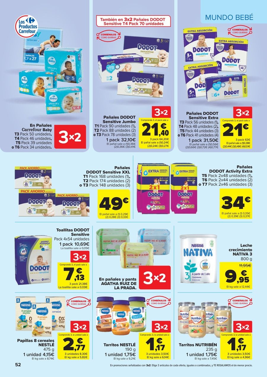 Carrefour Spain Offers from 28 October to 13 November 2025 50% OFF RETURNS + 3x2 Offers