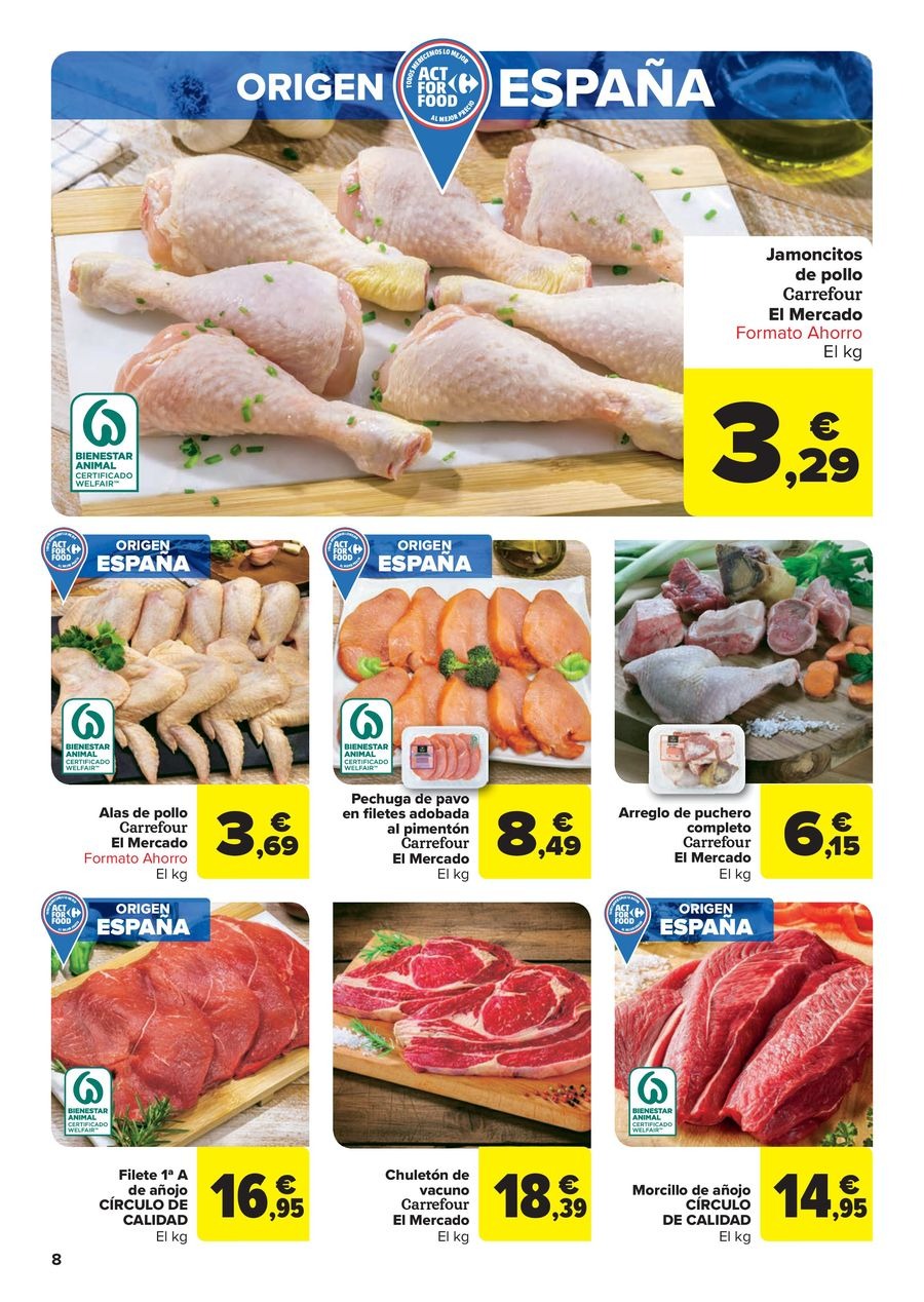 Carrefour Spain Offers from 28 October to 13 November 2025 50% OFF RETURNS + 3x2 Offers