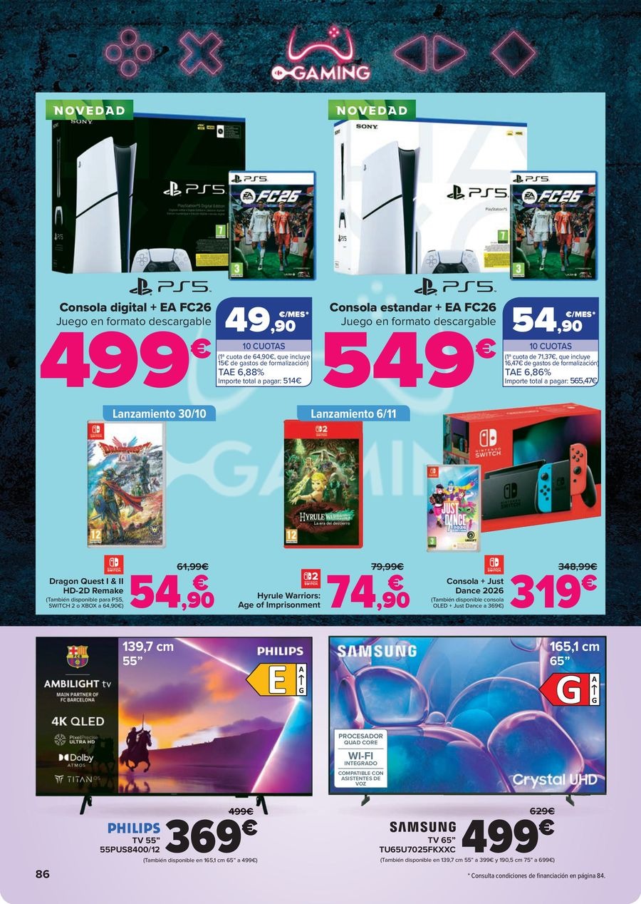 Carrefour Spain Offers from 28 October to 13 November 2025 50% OFF RETURNS + 3x2 Offers