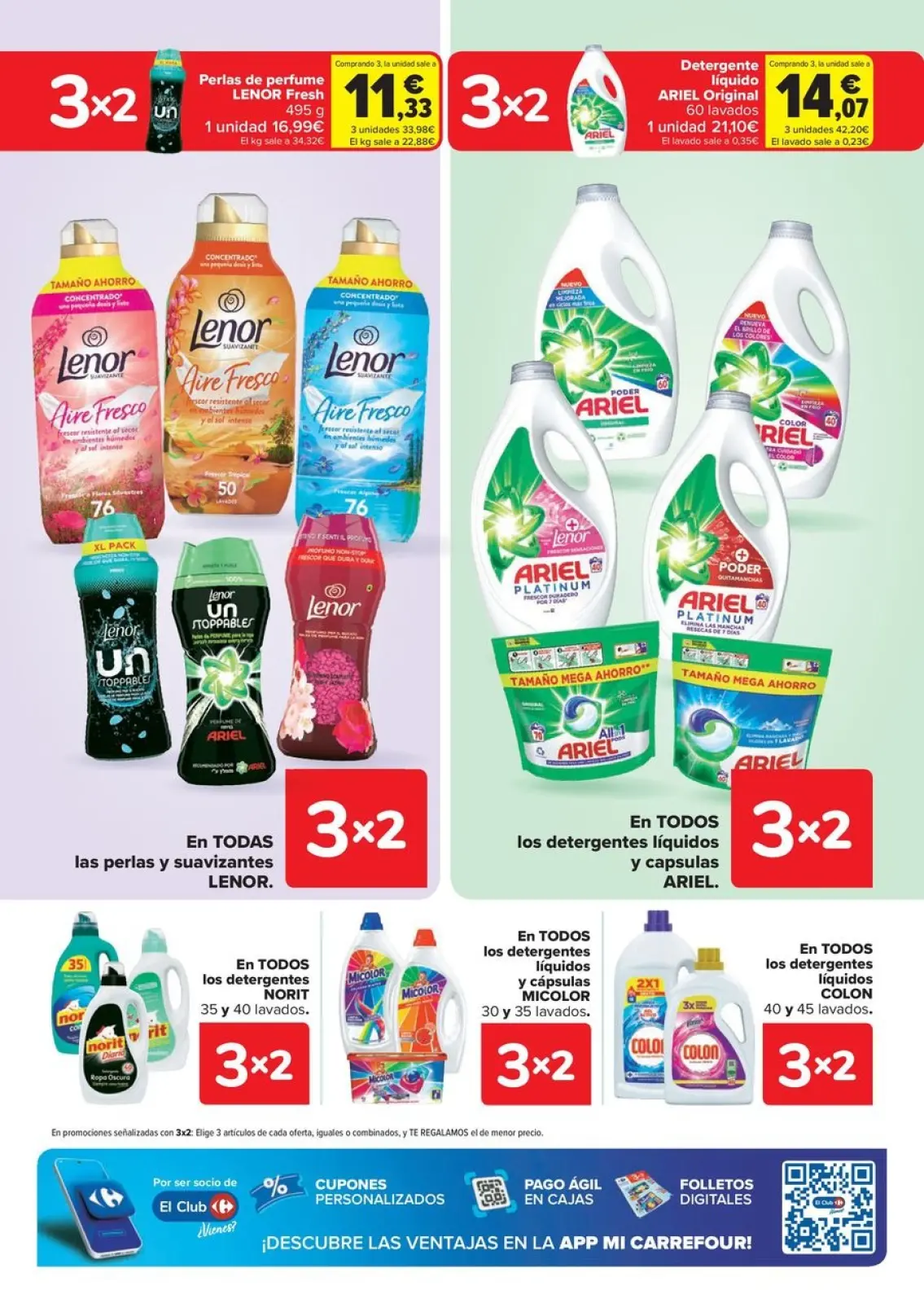 صفحة 63 ضمن خصم 50% على المرتجعات + عروض 3x2 في كارفور إسبانيا