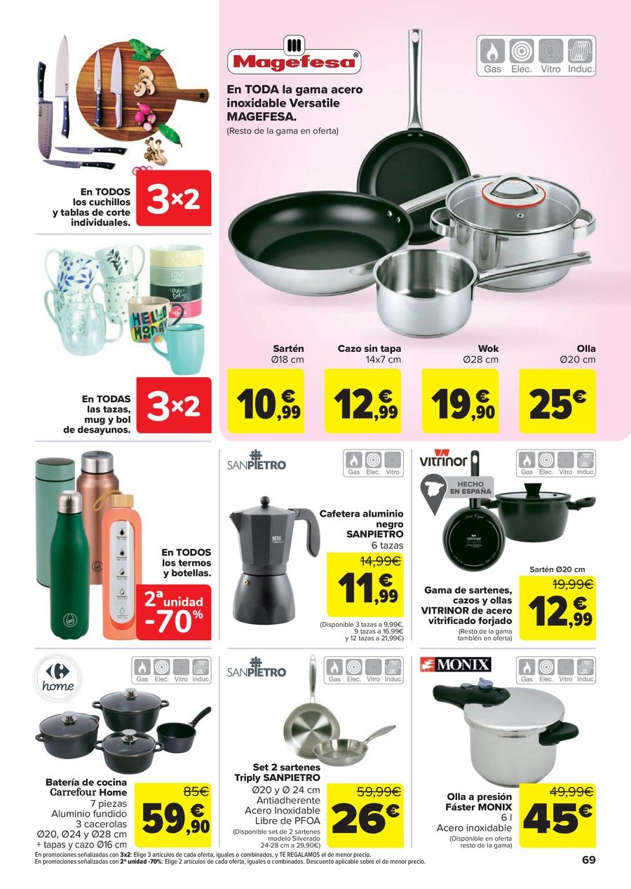 Carrefour Spain Offers from 28 October to 13 November 2025 50% OFF RETURNS + 3x2 Offers