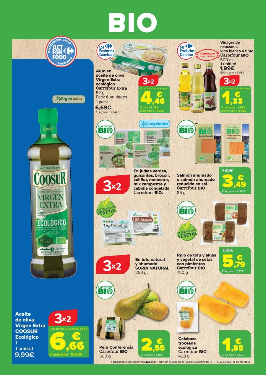 Carrefour Spain Offers from 28 October to 13 November 2025 50% OFF RETURNS + 3x2 Offers