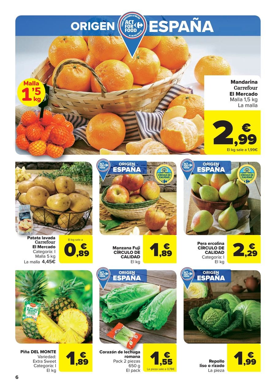 Carrefour Spain Offers from 28 October to 13 November 2025 50% OFF RETURNS + 3x2 Offers