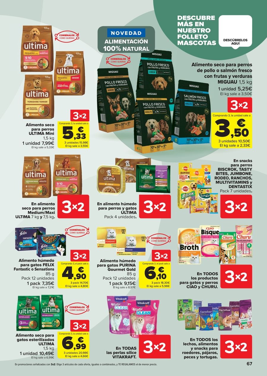 Carrefour Spain Offers from 28 October to 13 November 2025 50% OFF RETURNS + 3x2 Offers